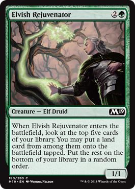 Elvish Rejuvenator - Core 2019 Spoiler