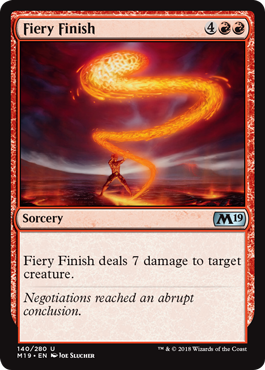 Fiery Finish - Core 2019 Spoiler