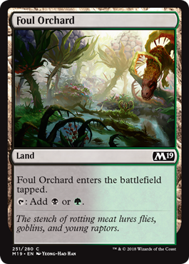 Foul Orchard - Core Set 2019 Spoiler