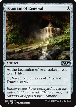 Fountain of Renewal - Core 2019 Spoiler