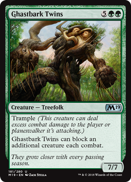 Ghastbark Twins - Core 2019 Spoiler