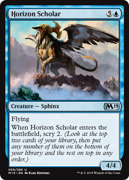 Horizon Scholar - Core Set 2019 Spoiler