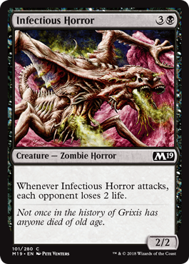 Infectious Horror - Core Set 2019 Spoiler