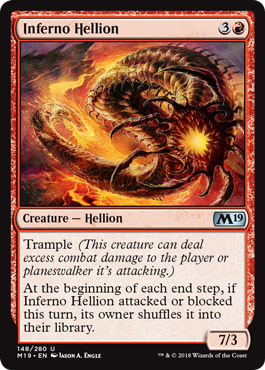 Inferno Hellion - Core Set 2019 Spoiler