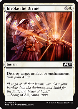 Invoke the Divine - Core Set 2019 Spoiler