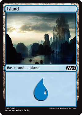 Island 3 - Core Set 2019 Spoiler