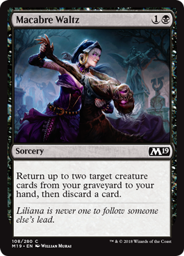 Macabre Waltz - Core Set 2019 Spoiler