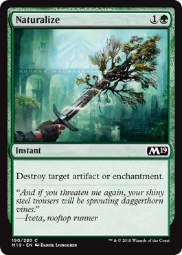 Naturalize - Core Set 2019 Spoiler