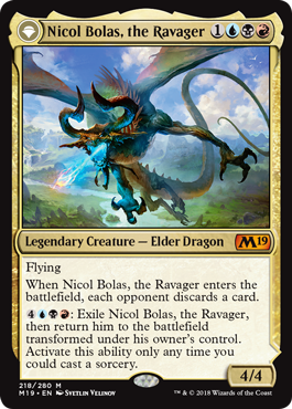 Nicol Bolas, the Ravager - Core 2019 Spoiler