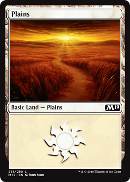 Plains 1 - Core Set 2019 Spoiler