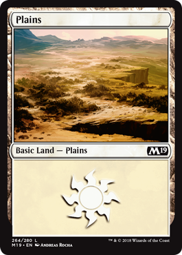 Plains 4 - Core Set 2019 Spoiler