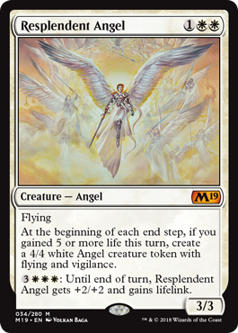 Resplendent Angel - Core Set 2019 Spoiler