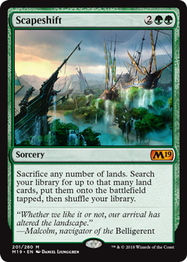 Scapeshift - Core 2019 Spoiler