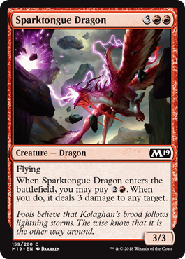 Sparktongue Dragon - Core 2019 Spoiler