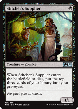 Stitcher's Supplier - Core Set 2019 Spoiler