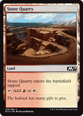 Stone Quarry - Core Set 2019 Spoiler