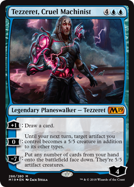 Tezzeret, Cruel Machinist - Core 2019 Spoiler