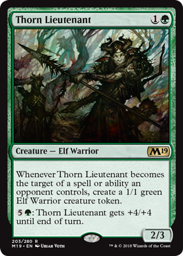 Thorn Lieutenant - Core Set 2019 Spoiler