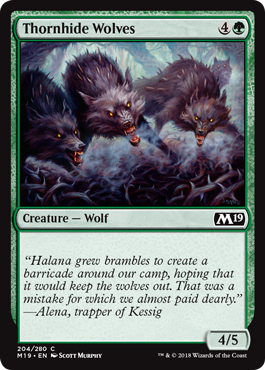 Thornhide Wolves - Core 2019 Spoiler