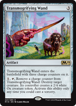 Transmogrifying Wand - Core Set 2019 Spoiler