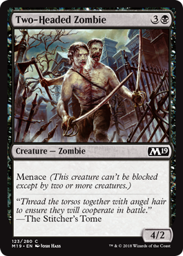 Two-Headed Zombie - Core 2019 Spoiler