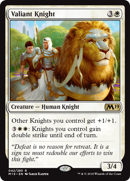 Valiant Knight - Core 2019 Spoiler