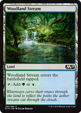 Woodland Stream - Core Set 2019 Spoiler