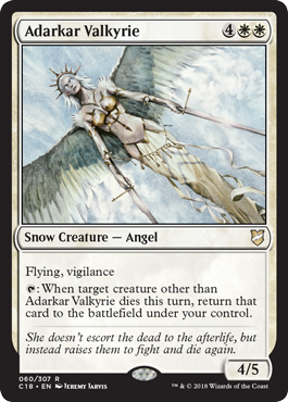 Adarkar Valkyrie - Commander 2018 Spoiler