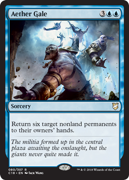 Aether Gale - Commander 2018 Spoiler