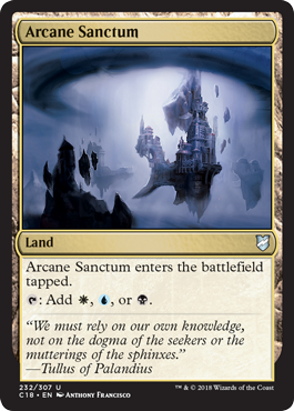 Arcane Sanctum - Commander 2018 Spoiler