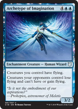 Archetype of Imagination - Commander 2018 Spoiler