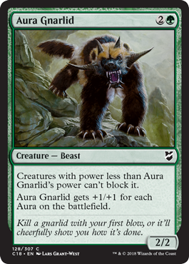 Aura Gnarlid - Commander 2018 Spoiler