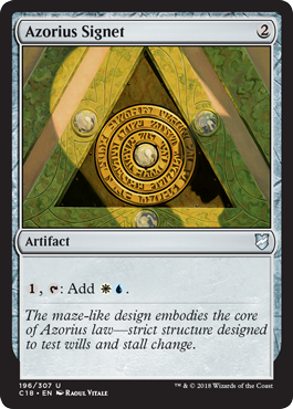 Azorius Signet - Commander 2018 Spoiler