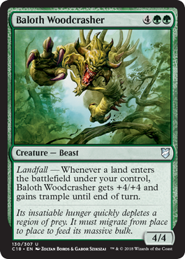 Baloth Woodcrasher - Commander 2018 Spoiler