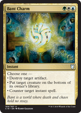 Bant Charm - Commander 2018 Spoiler