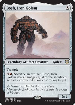 Bosh, Iron Golem - Commander 2018 Spoiler