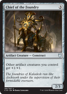 Chief of the Foundry - Commander 2018 Spoiler