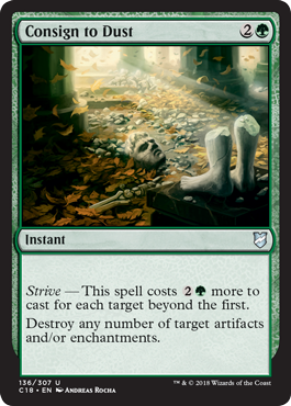 Consign to Dust - Commander 2018 Spoiler