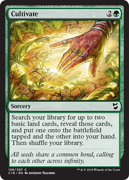 Cultivate - Commander 2018 Spoiler