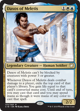 Daxos of Meletis - Commander 2018 Spoiler