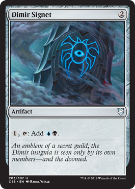 Dimir Signet - Commander 2018 Spoiler