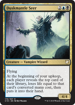 Duskmantle Seer - Commander 2018 Spoiler