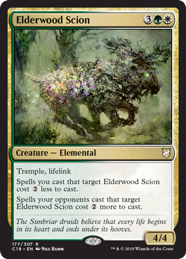 Elderwood Scion - Commander 2018 Spoiler