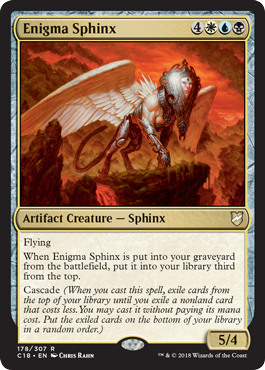 Enigma Sphinx - Commander 2018 Spoiler