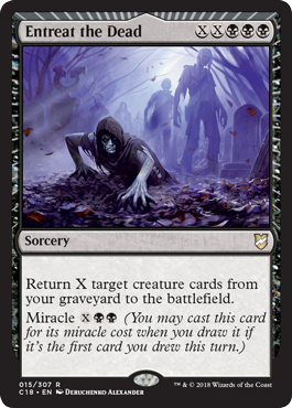 Entreat the Dead - Commander 2018 Spoiler