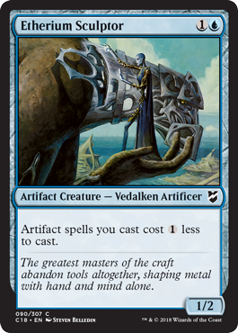 Etherium Sculptor - Commander 2018 Spoiler