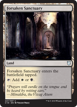 Forsaken Sanctuary - Commander 2018 Spoiler