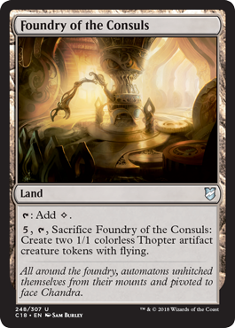 Foundry of the Consuls - Commander 2018 Spoiler