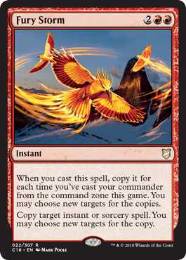 Fury Storm - Commander 2018 Spoiler