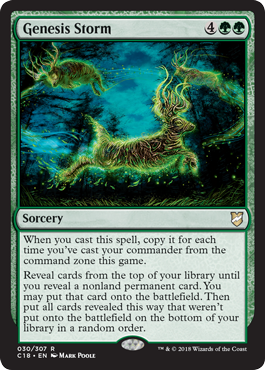 Genesis Storm - Commander 2018 Spoiler